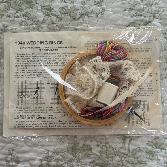 The Creative Circle Wedding Rings Wall Decor Kit - Picture 4 of 4